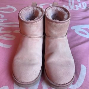 ◆◇UGG CLASSIC MINI PINK CRYSTAL BOWS◇◆